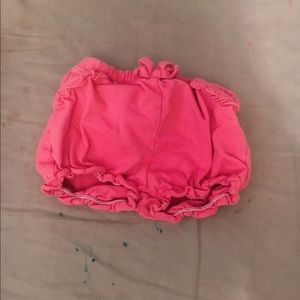 Baby ruffles shorts/ diaper cover